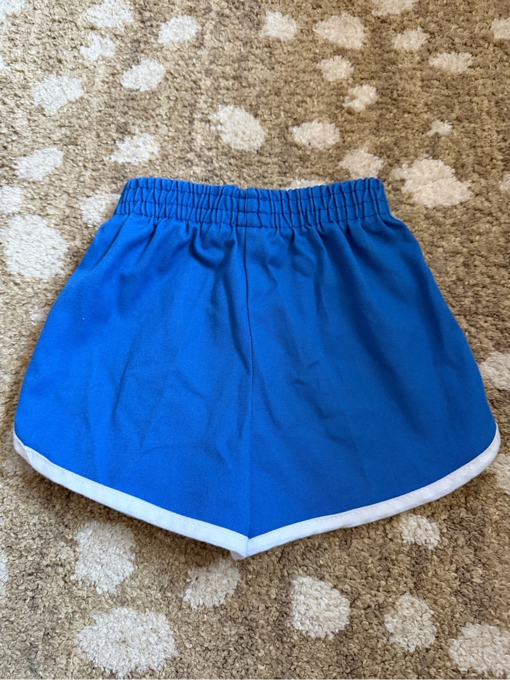 Vintage Healthtex Blue Track Shorts 2T USA - Picture 2 of 6